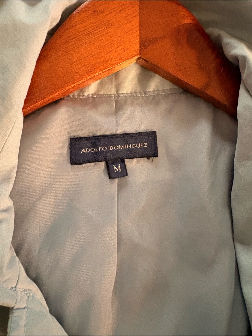 Adolfo Dominguez Light Blue Men's Shirt Jacket